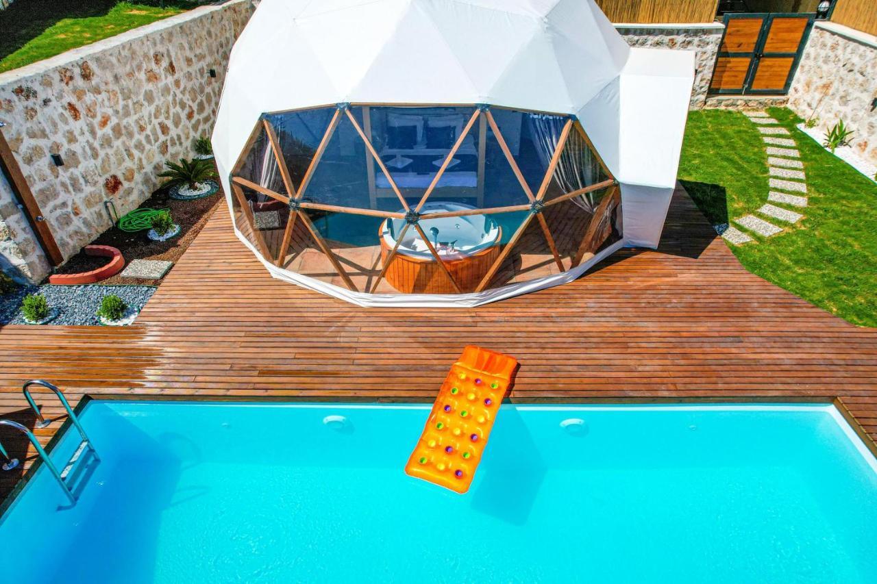 Kalkan Dome Suites & Deluxe-Glamping Holiday In Kalkan Kaş Dış mekan fotoğraf