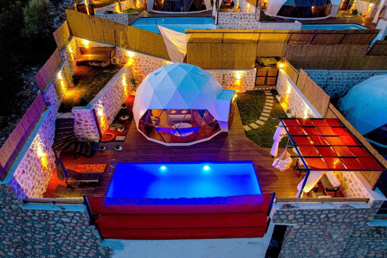 Kalkan Dome Suites & Deluxe-Glamping Holiday In Kalkan Kaş Dış mekan fotoğraf